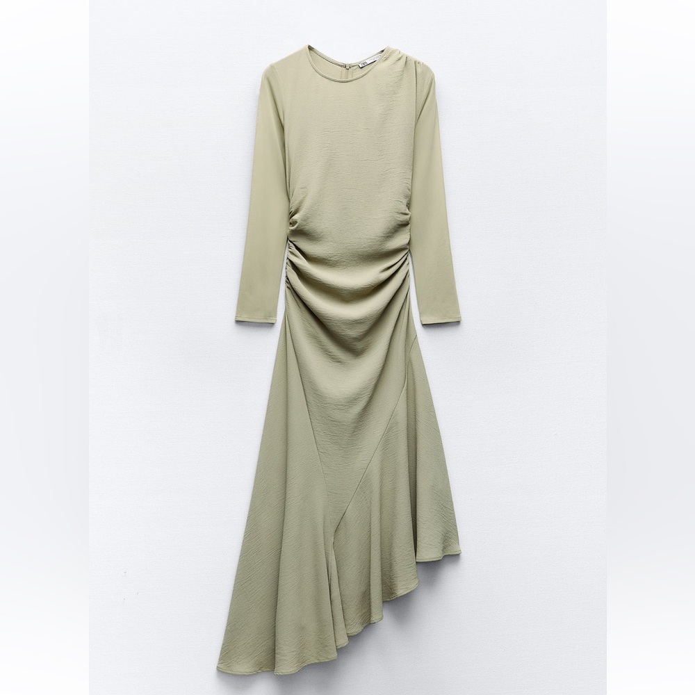 Zara draped dress